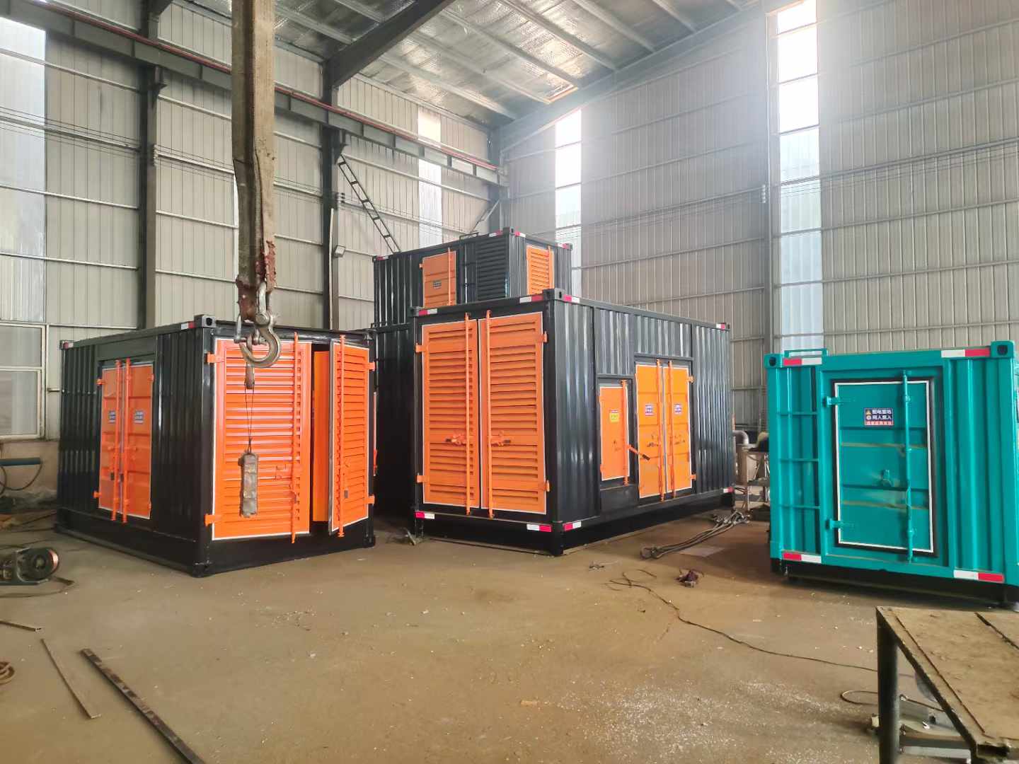 无为500kw柴油发电机组可以带动多少功率设备？