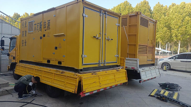 无为柴油发电机组和UPS电源配合使用时的注意事项